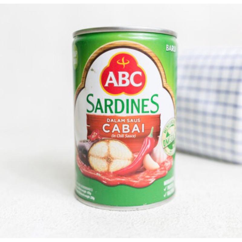 

ABC Sarden Saus Cabai 425 gram