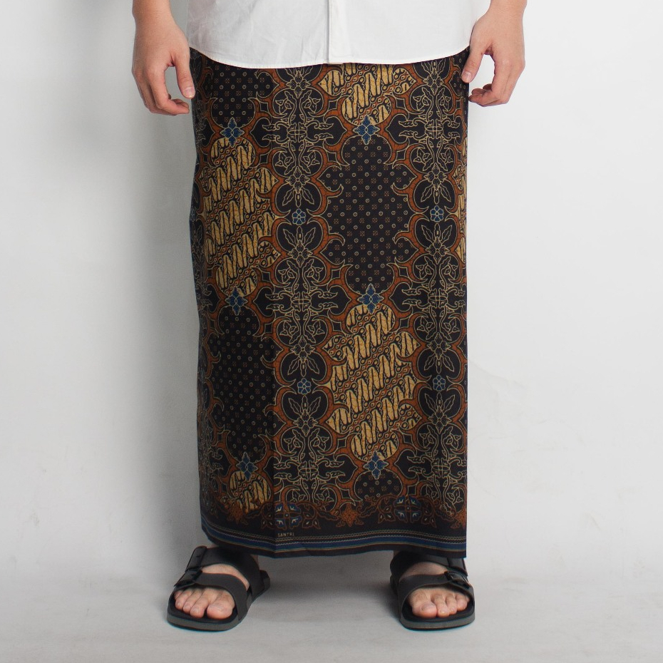 Sarung Batik Ramadhani Santri No. 02 Pria Dewasa Laki - Laki Trending produksi UNGGUL JAYA Gus Iqdam