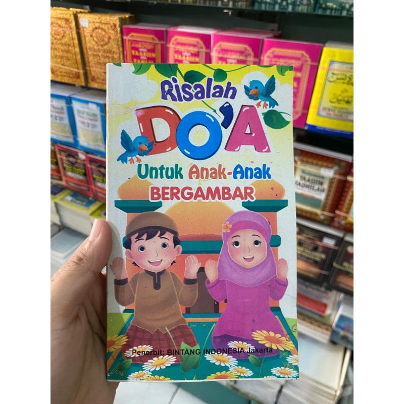 BUKU RISALAH DOA UNTUK ANAK ANAK BERGAMBAR CD