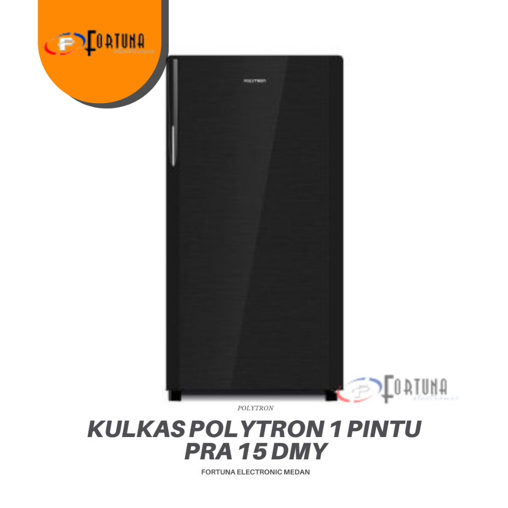 KULKAS 1 PINTU POLYTRON BELLEZA PRA 15 DMY/ PRA15DMY MEDAN