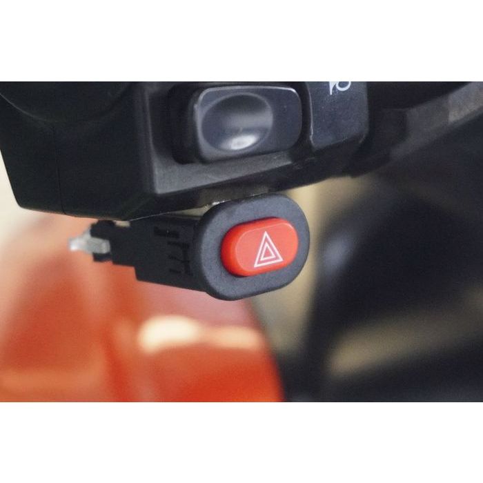 Saklar Tombol On Off Lampu Hazard / Saklar Hazard Motor / Saklar Hazard Universal