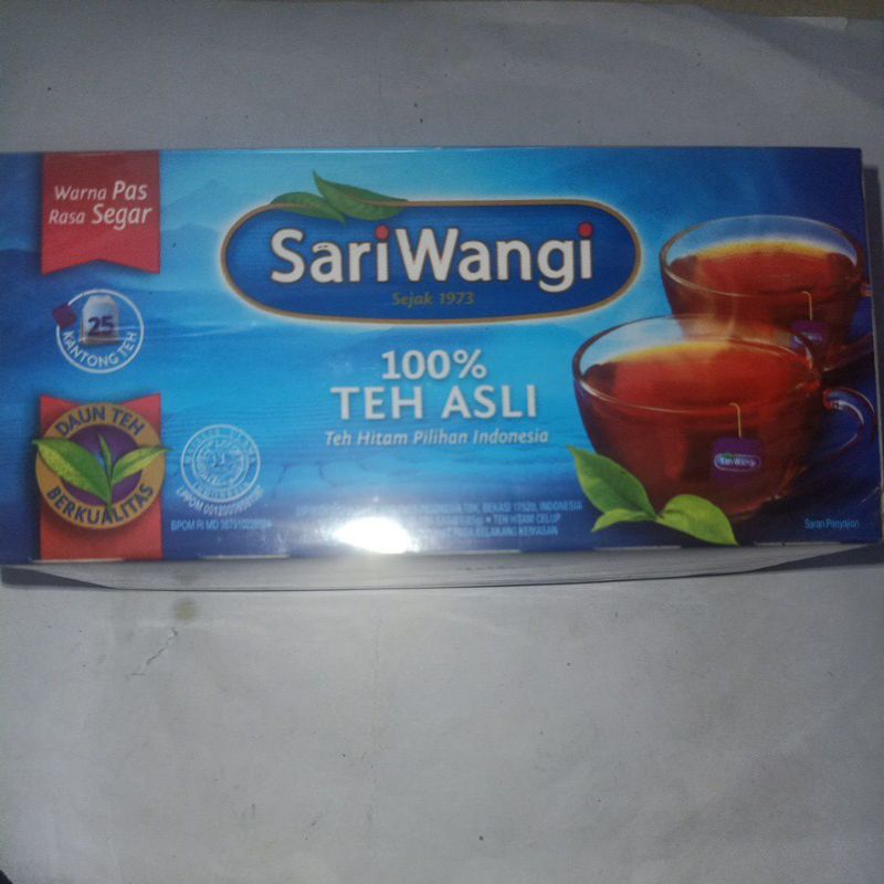 

TEH SARIWANGI TEH ASLI ISI 25