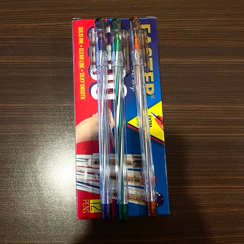

Pulpen Faster C600 Extra Fine 0.7mm Tinta Hitam