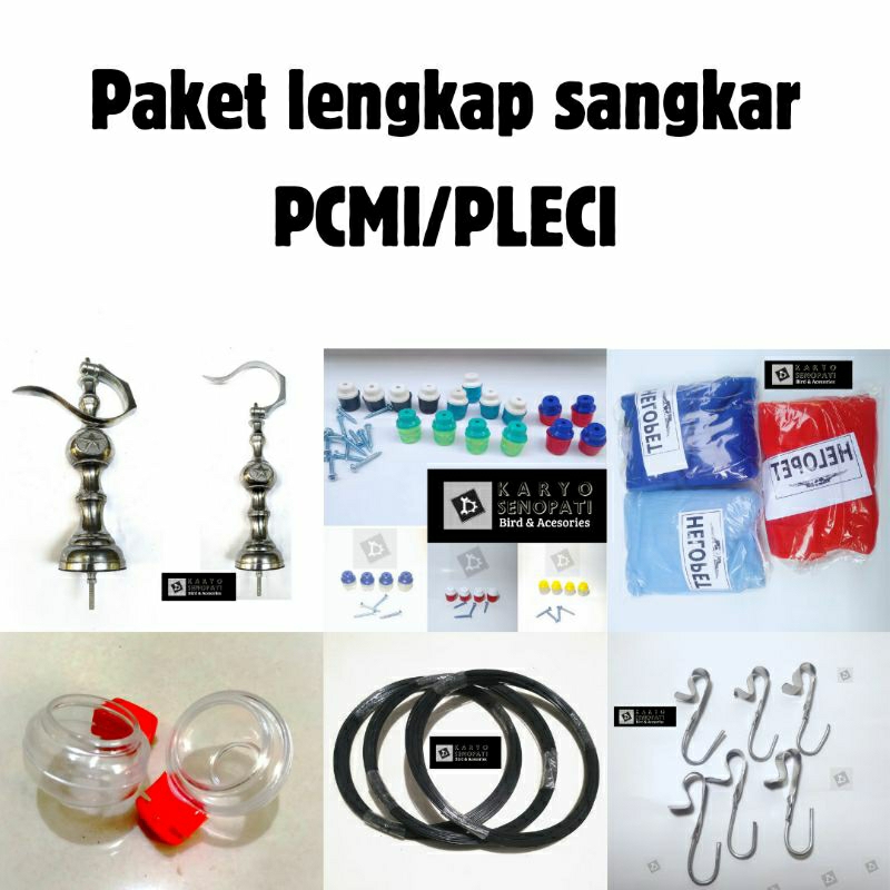 ruji fiber hitam 50m ukur 1mm, 1,3mm,1,5mm paket lengkap sangkar kandang pcmi/pleci aksesoris sangka