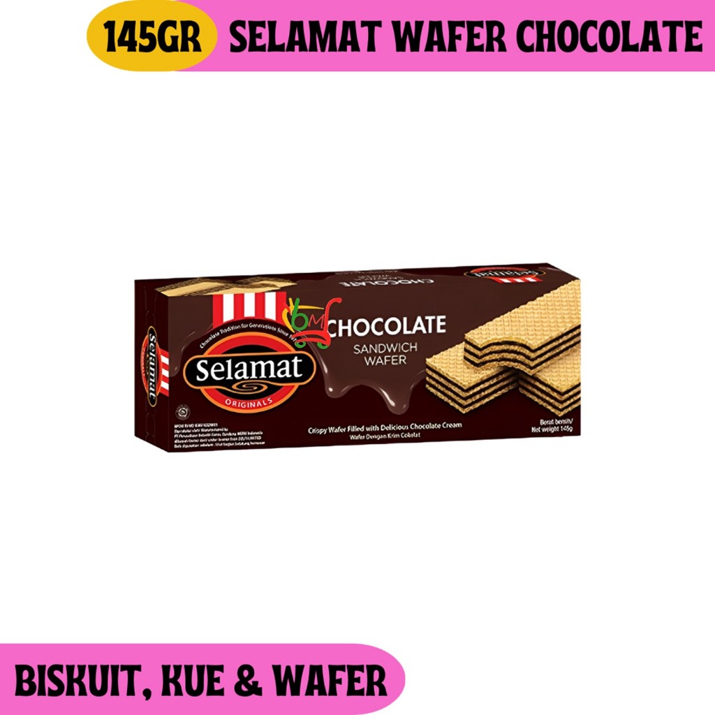 

Selamat Wafer Chocolate Kemasan Box Wafer Sandwich