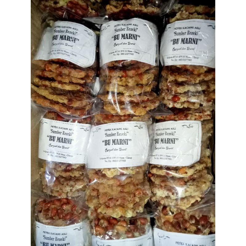 

PEYEK KACANG ENAK RENYAH GURIH 100% HALAL