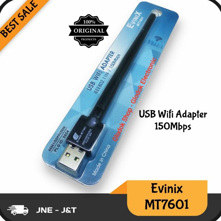 KODE T58D Wifi dongle Evinix Original Sertifikasi kominfo Chipset MT 761  RT 537
