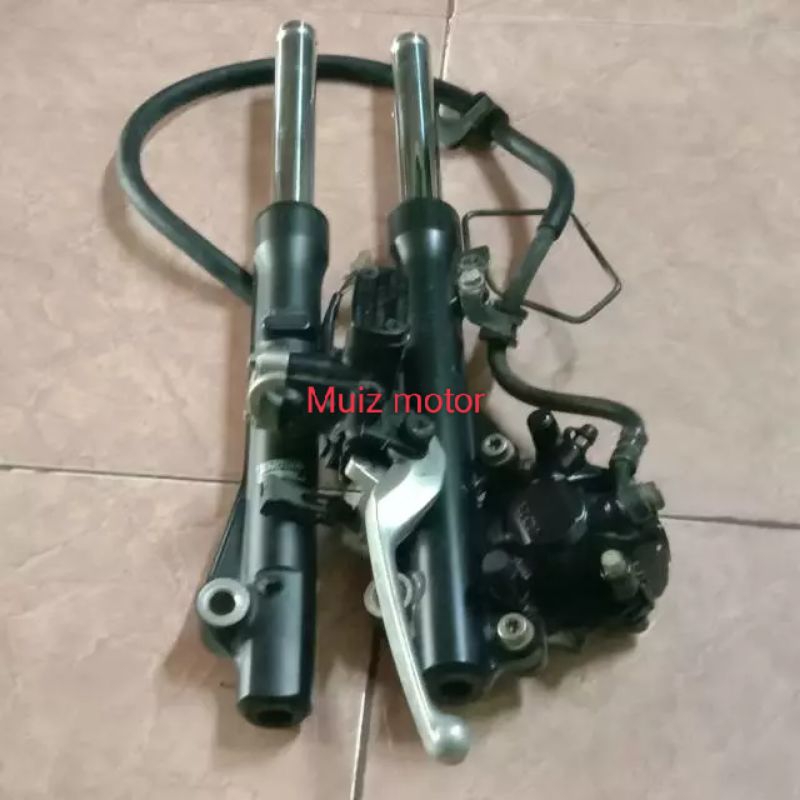 shock depan beat esp/beat pop/Scoopy fi plus rem cakram combi brake ORI copotan