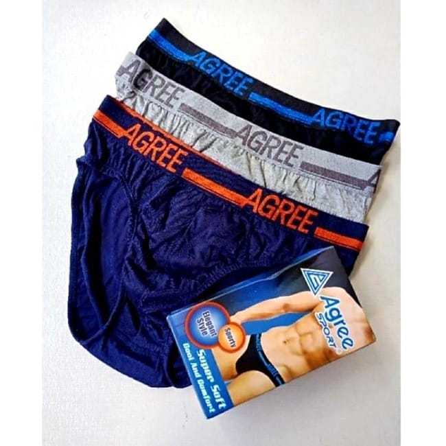 celana dalam pria dewasa AGREE  type 2326 terbaru || CD AGREE SPORT art.2326 bestseller