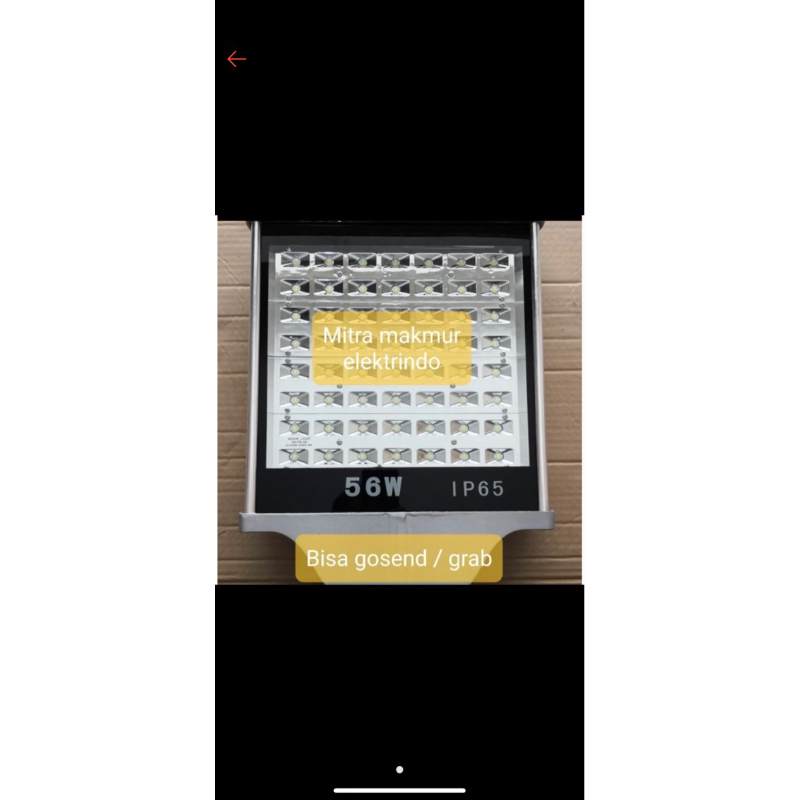 lampu pju 56w led ip65 / lampu jalan 56w ip65 led natural white