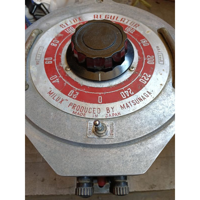 slide regulator matsunaga 2000 watt