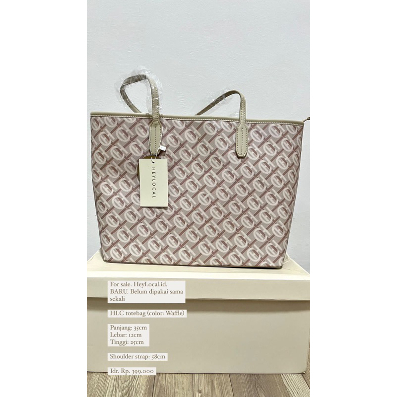 HEYLOCAL HLC TOTEBAG WAFFLE