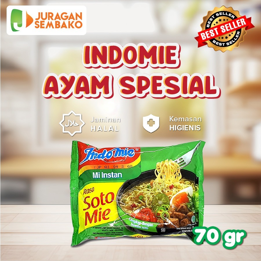 

Indomie Rasa Soto - 10 PCS