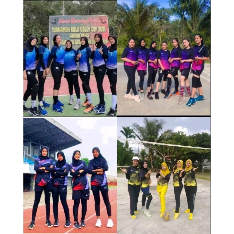 COD TERBARU KAOS OLAHRAGA WANITA JUMBO BAJU VOLI WANITA JERSEY VOLLY WANITA KOSTUM OLAHRAGA CEWEK BA