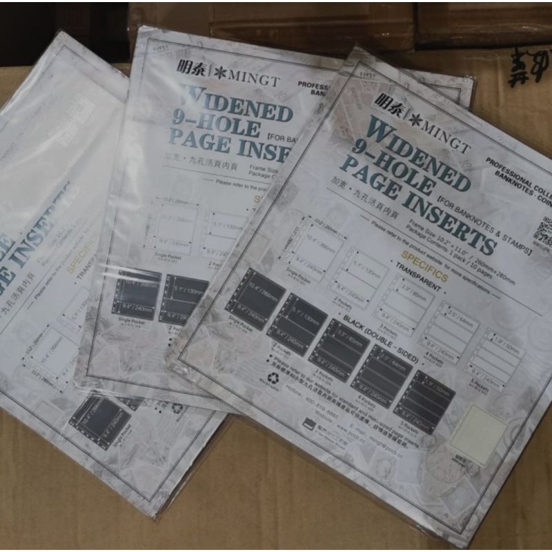 

Refill Uang Kertas Bergrading PMG PCGS Perangko Mingt Bening Lebar Sekat 3 Baris Transparan