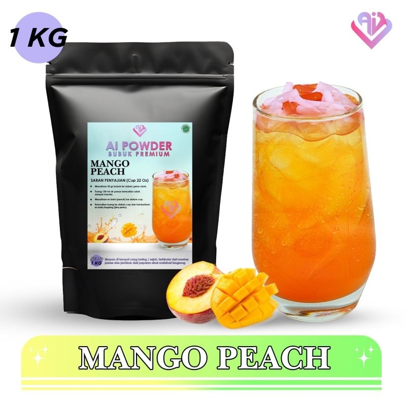 

Mango Peach Bubuk Minuman Premium The Best Instan 1Kg
