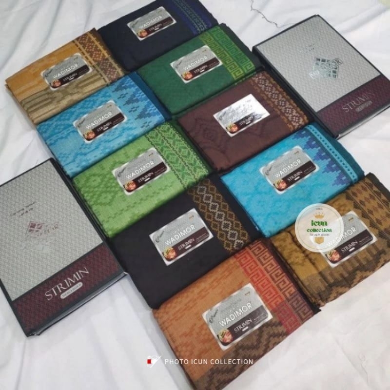 Sarung Tenun Wadimor Strimin Mercerized