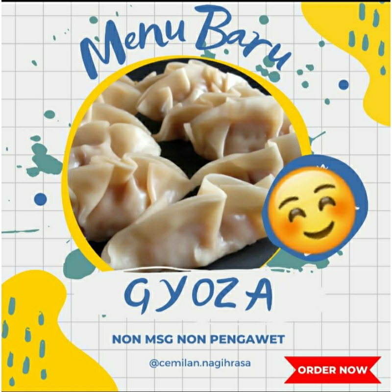 

Gyoza Frozen homemade (30pcs)