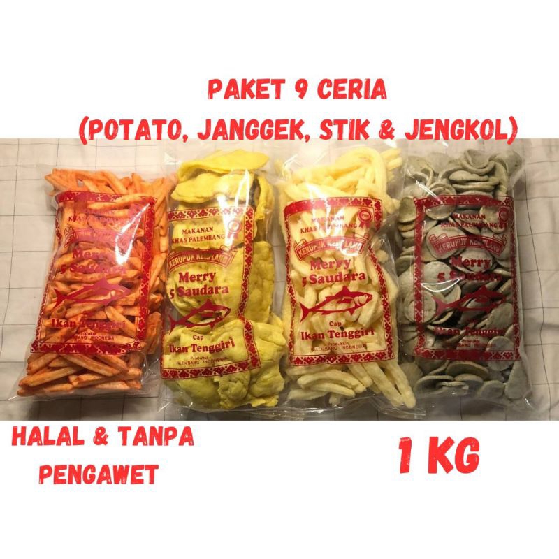 

PAKET 9 CERIA (POTATO, JANGGEK, STIK & JENGKOL) 1 KG