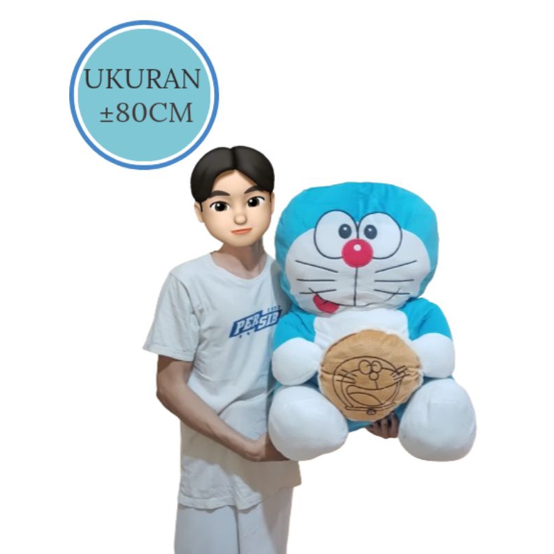 OBRAL MURAH BONEKA DORAEMON JUMBO/ BONEKA DORAEMON DORAYAKI/BONEKA JUMBO MURAH/ BONEKA DORAEMON