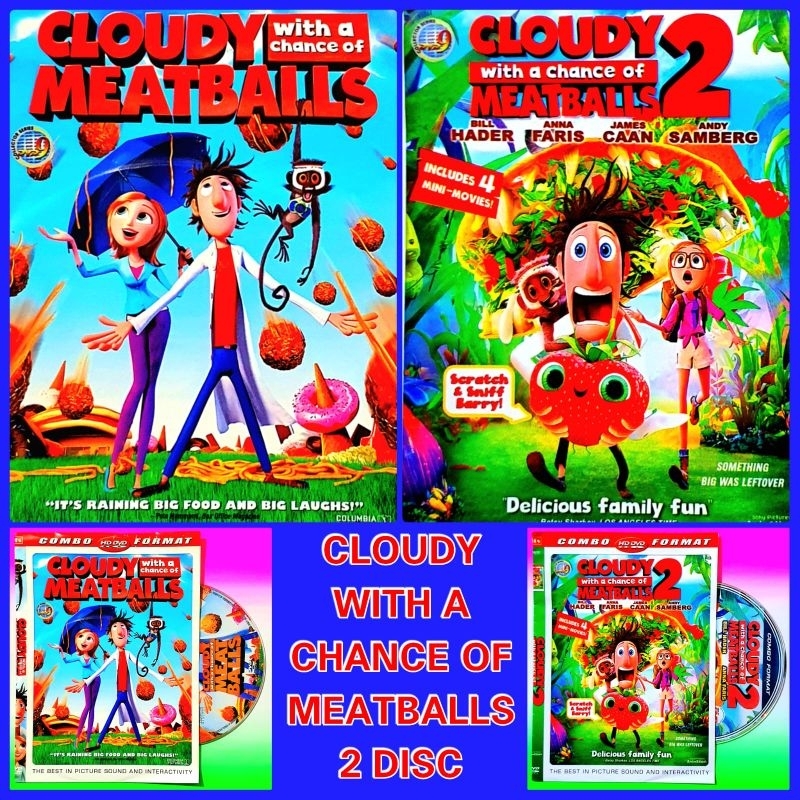 KASET FILM CLOUDY MEATBALLS-FILM ANAK -FILM DISNEY-FILM DISNEY-KASET ANAK FILM DISNEY-FILM DISNEY KA