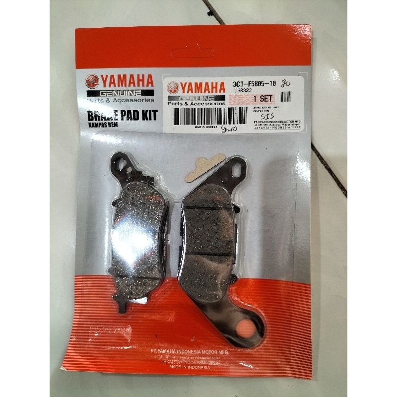 DISPAD DEPAN MIO J,MIO GT,XRIDE,MIO SPORTY,VISION ORIGINAL 100%