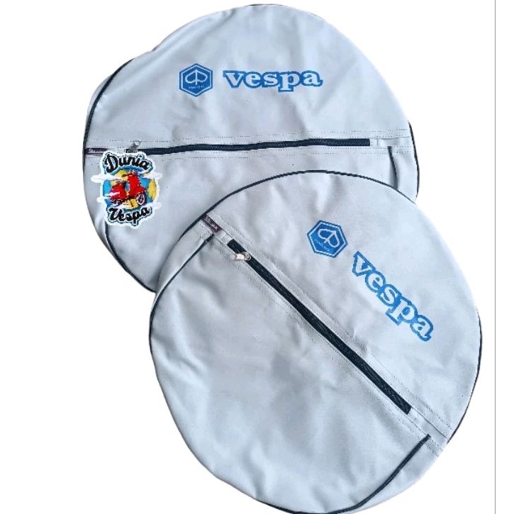 sarung ban vespa cover ban vespa putih ring 8 ring 10 vespa vnb vbb sprint super bajaj dll