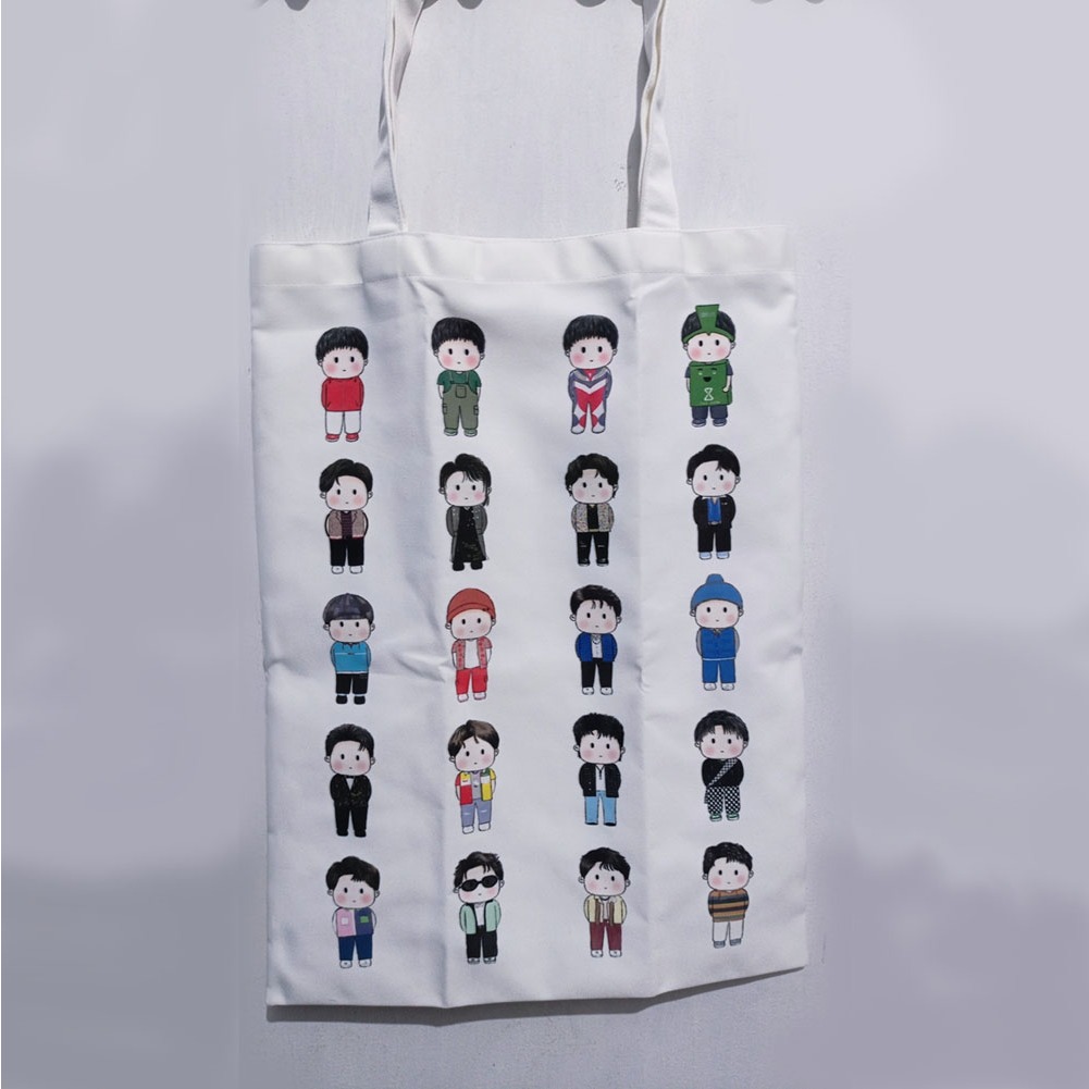 Tas belanja Tote Bag Wang Yibo 35x45cm