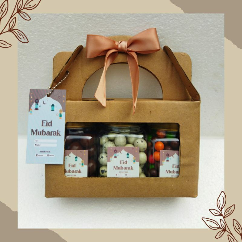 

Hampers coklat edisi idul fitri, eid mubarak, hampers lebaran, hampers mini