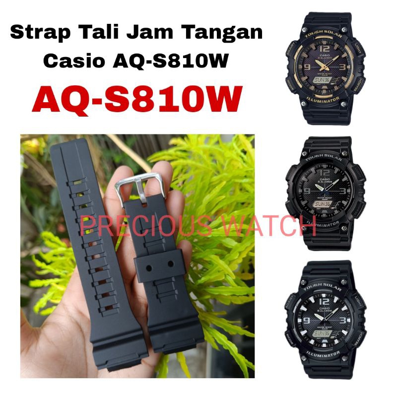 Strap Tali jam Casio AQ-S810 AQ-S810W AQS810 AQ S810 PREMIUM