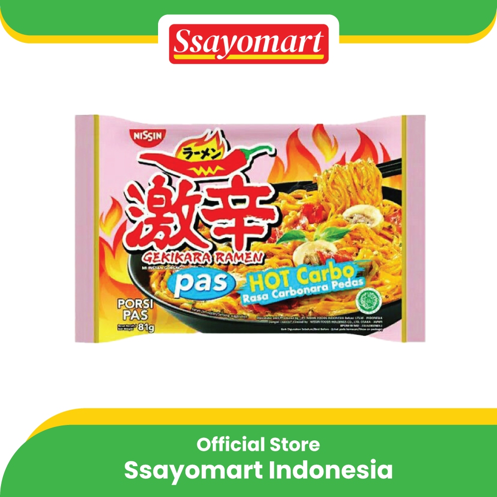 

Gekikara PAS Hot Karbonara 81g - Ramen Pedas Saus Karbonara