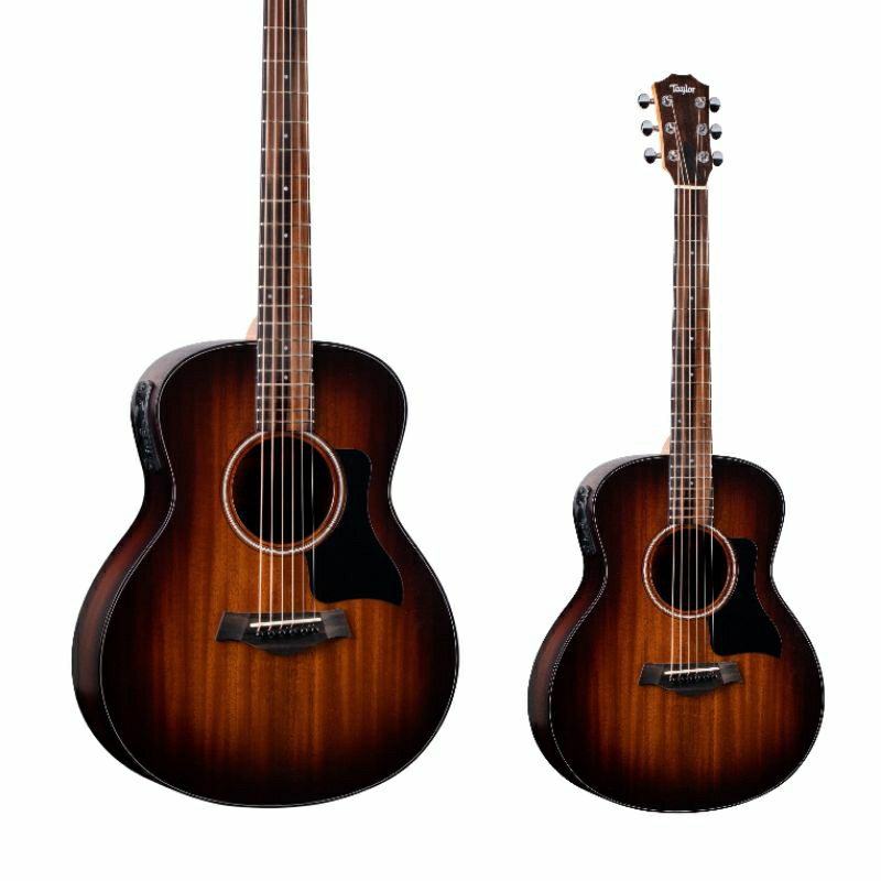 GITAR AKUSTIK TAYLOR GS MINI-E MAHOGANY TOP SHADED EDGE BURST