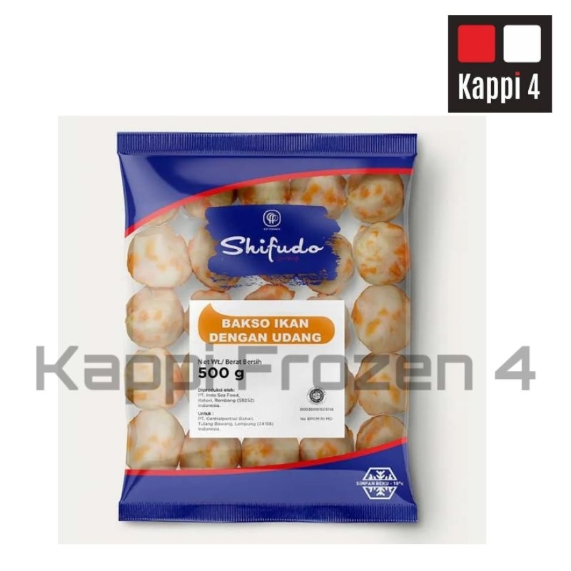 

shifudo bakso udang 500 gr