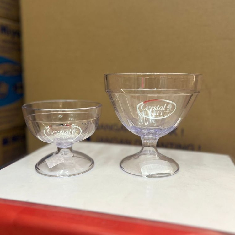 Gelas Ice Cream/ Gelas Dessert / Gelas Cafe/ Gelas Buah/ Gelas Sup Buah/ Onyx Gelas Es Krim / Frosty