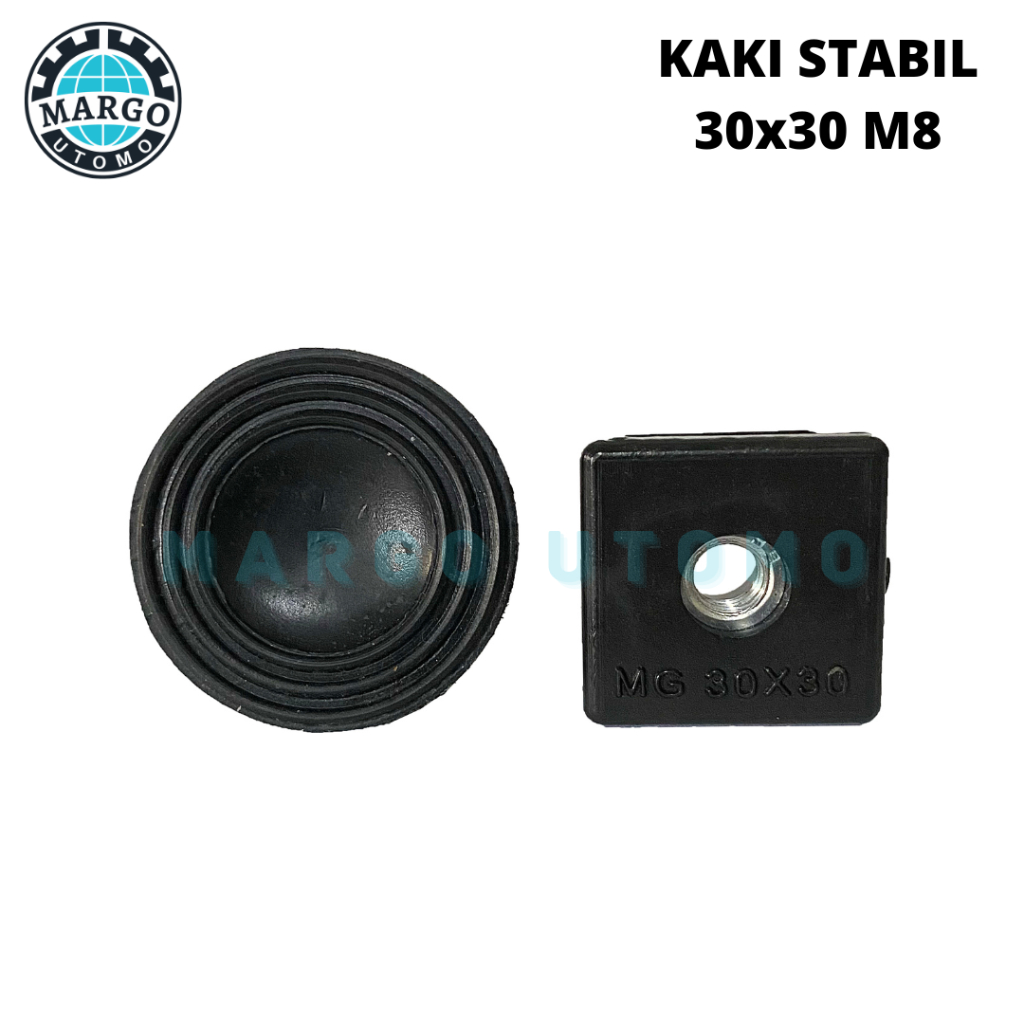 RK Adjuster Karet Kaki Stabil Kursi Meja Hollow Holo 3x3 30x30 M8
