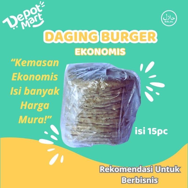 

Jual Daging Burger Ekonomis di Medan - Daging Burger Ekonomis Murah Ayam dan Sapi