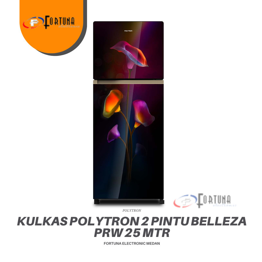 KULKAS 2 PINTU POLYTRON BELLEZA PRW 25 MTR / MOW / MOB MEDAN KOTA FREE ONGKIR