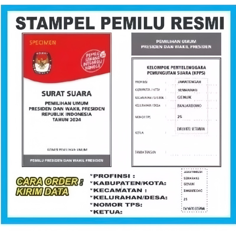 

STEMPEL KPPS DAN PPS