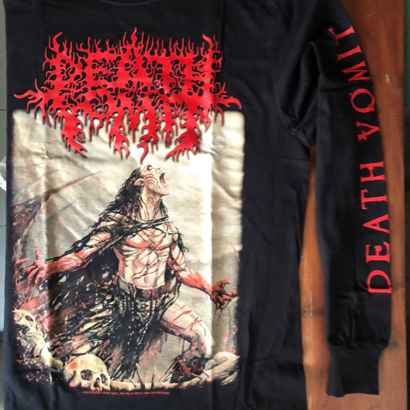 Long Sleeve Death Vomit - Flesh and Blood