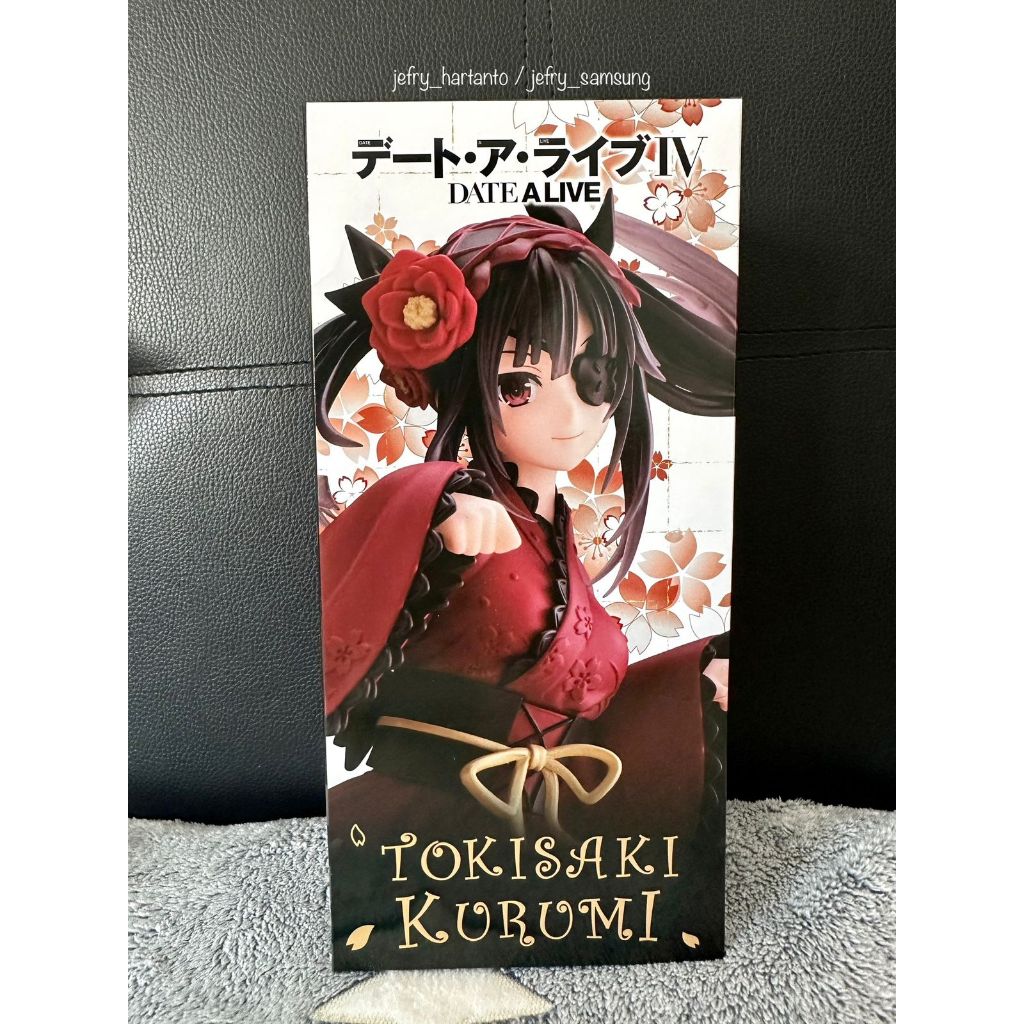 Date A Live IV Coreful Figure Kurumi Tokisaki Japanese Goth Gothic Original Taito MISB Jepang Japan 