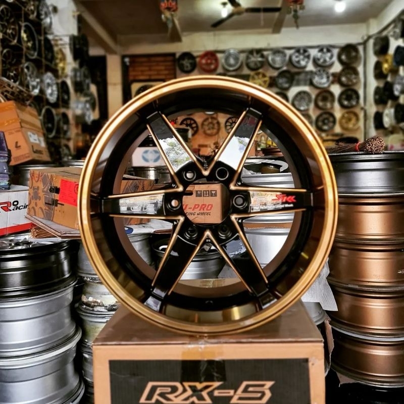velg samlong jf luxury ring 18 lebar 9,5 untuk fortuner hilux ranger strada triton pajero mux dmax