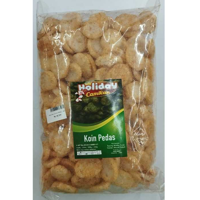 

HOLIDAY KOIN PEDAS 250GR