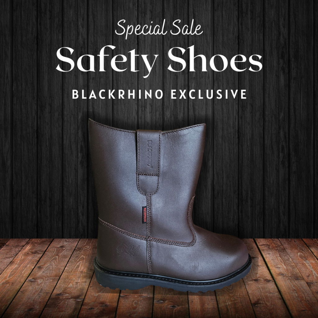 BlackRhino Exclusive Safety Shoes / Boot - Brown Size 45