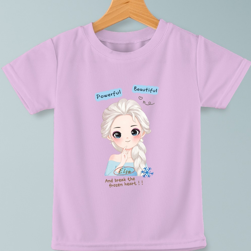 baju anak frozen elsa baju kaos anak perempuan 2--10thn