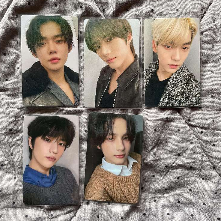 Photocard Official TXT Tomorrow x Together Tubatu PC Poca Yeonjun Soobin Taehyun Huening Kai Pre-ord