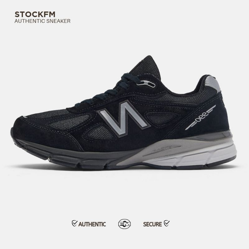 New Balance 990 V4 Black Silver (U990BL4) Original