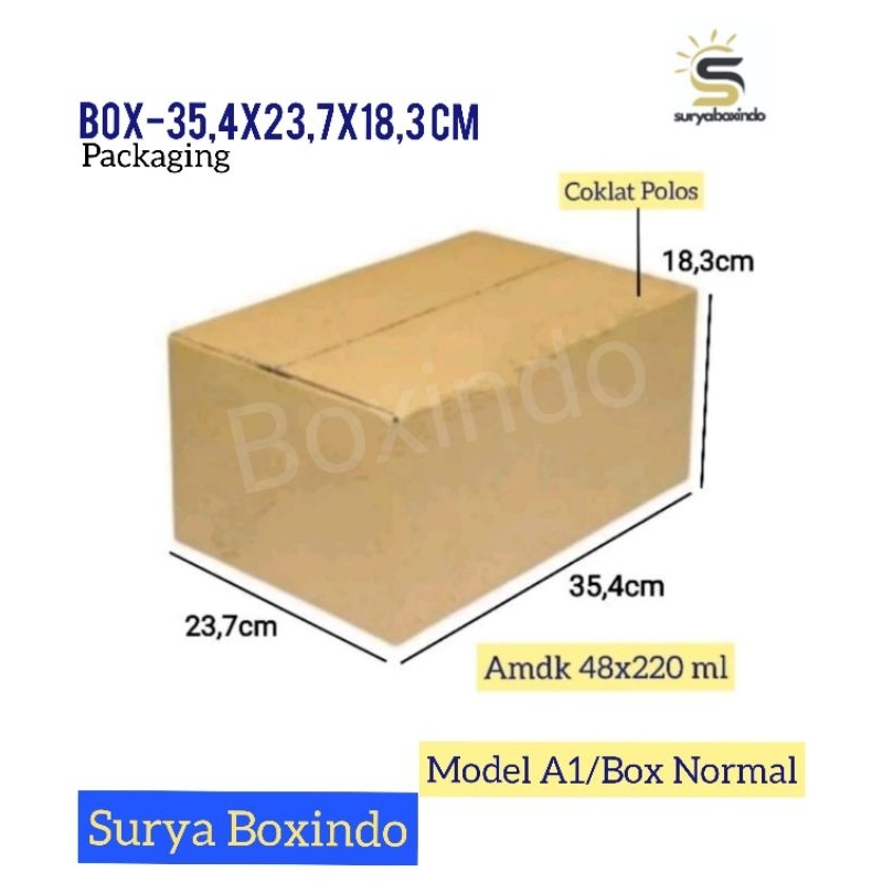 

Kardus 35,4x23,7x18.3cm {amdk 48x220ml}/Box/hampers/Packaging/Box normal/packing