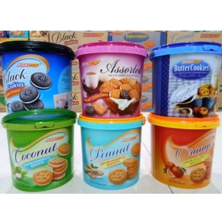 

✨ FSFF ✨ Biskitop Assorted Biskuit | Butter cookies | Coconut handle pack