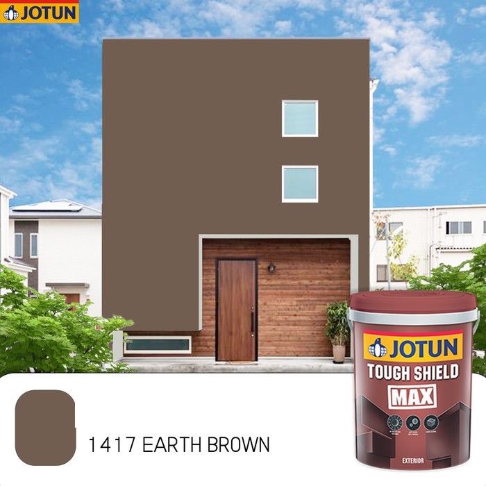 CAT TEMBOK EKSTERIOR JOTUN - EARTH BROWN/1417