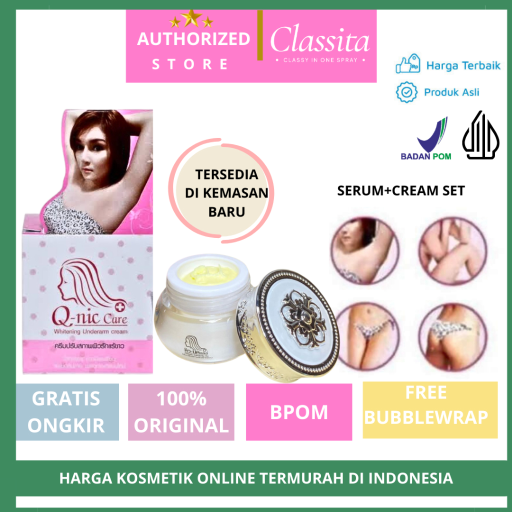 𝐂𝐋𝐀𝐒𝐒𝐈𝐓𝐀.𝐈𝐃-Cream Pemutih | Pemutih Ketiak | Pemutih ketiak thailand ori | Pencerah Selangkangan, Si